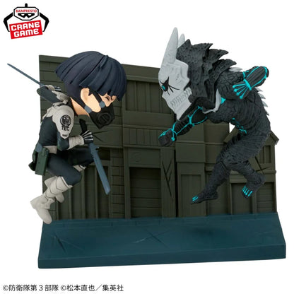 Figurine Hoshina Soshiro VS Kaiju N°8  WCF Log Stories Kaiju N°8