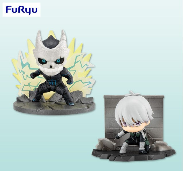 Figurine Kaiju N°8 & Reno Ichikawa Mini Furyu Kaiju N°8