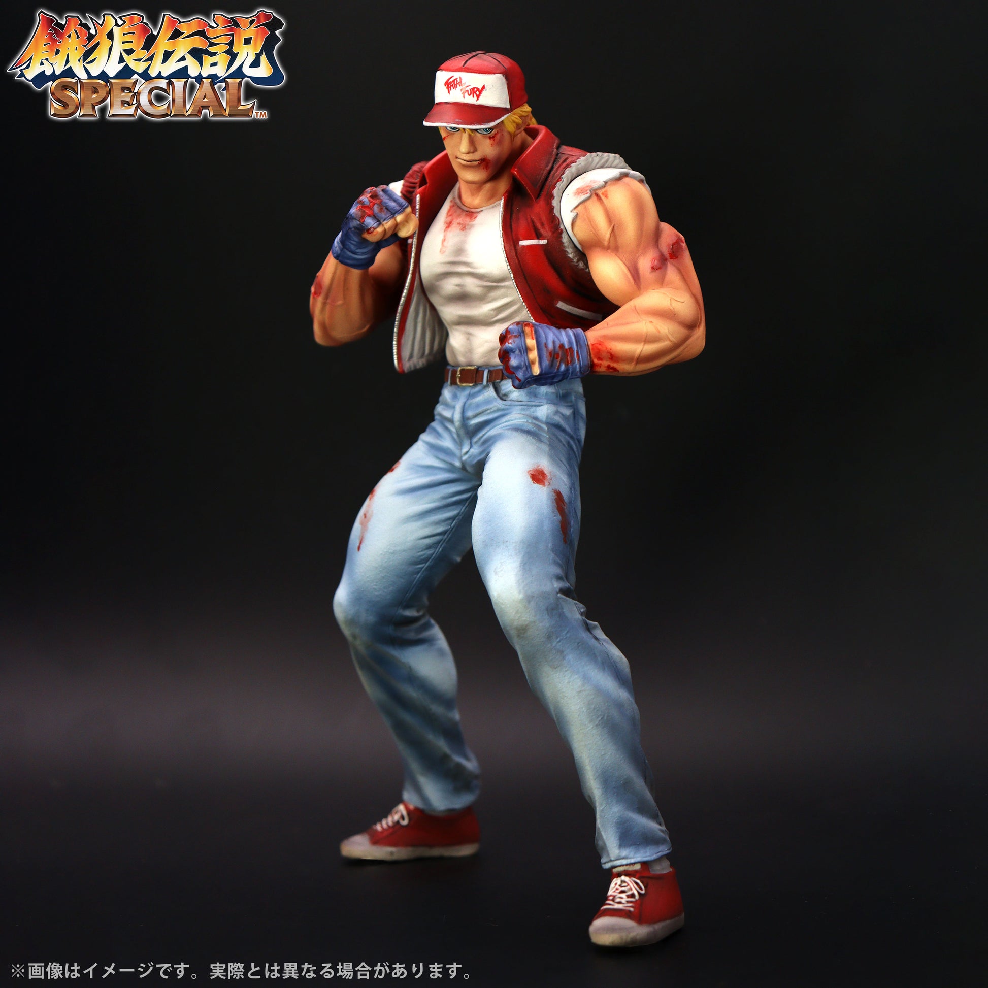 Figurine Terry Bogard HG Damage Ver. The King of Fighters