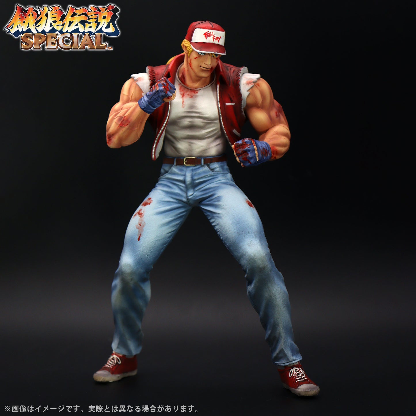 Figurine Terry Bogard HG Damage Ver. The King of Fighters