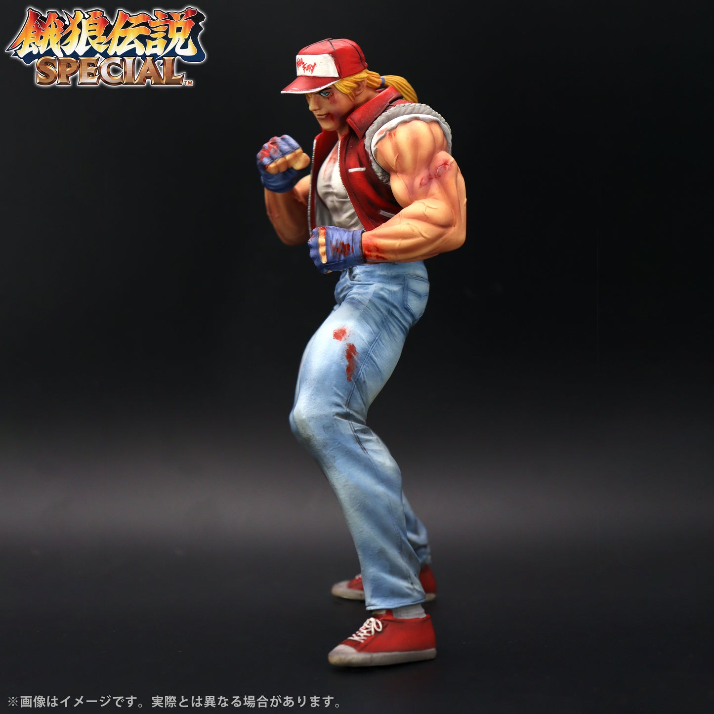 Figurine Terry Bogard HG Damage Ver. The King of Fighters