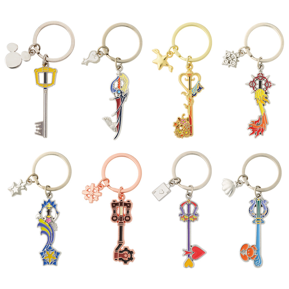 Porte-clefs Kingdom Hearts (G) Ichiban Kuji Kingdom Hearts Linking Hearts Set Complet