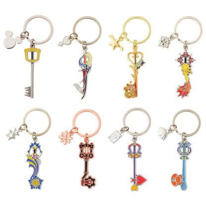 Porte-clefs Kingdom Hearts (G) Ichiban Kuji Kingdom Hearts Linking Hearts Set Complet