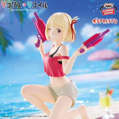 Figurine Chisato Nishikigi Aqua Twinkle Ver. Espresto Lycoris Recoil