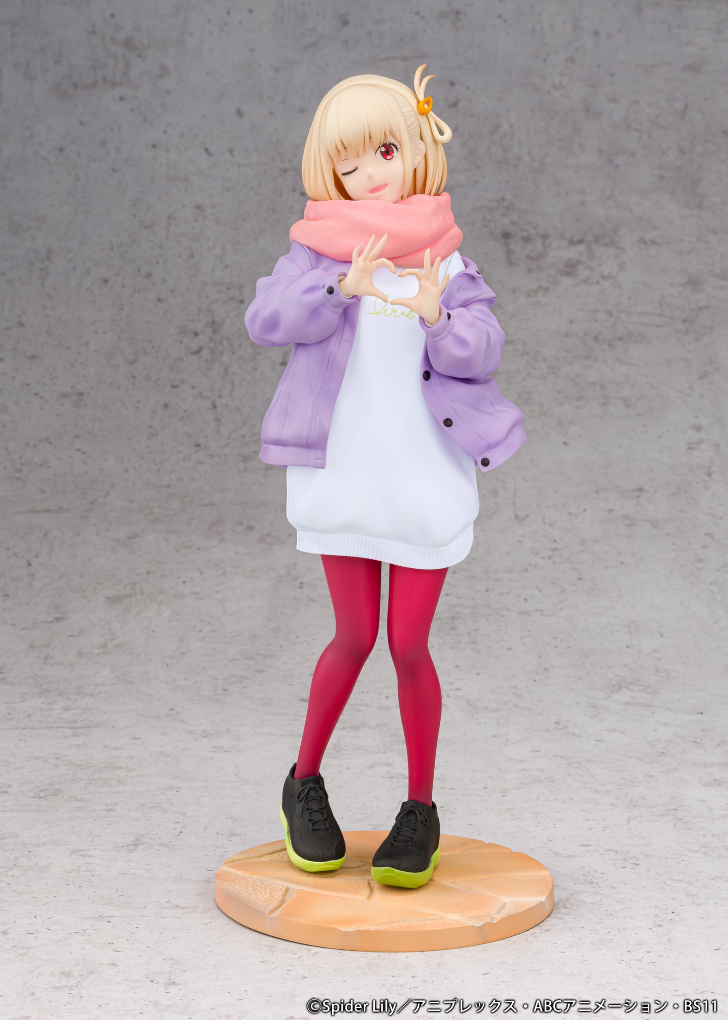 Figurine Chisato Nishikigi Winter Clothes Ver. Lycoris Recoil