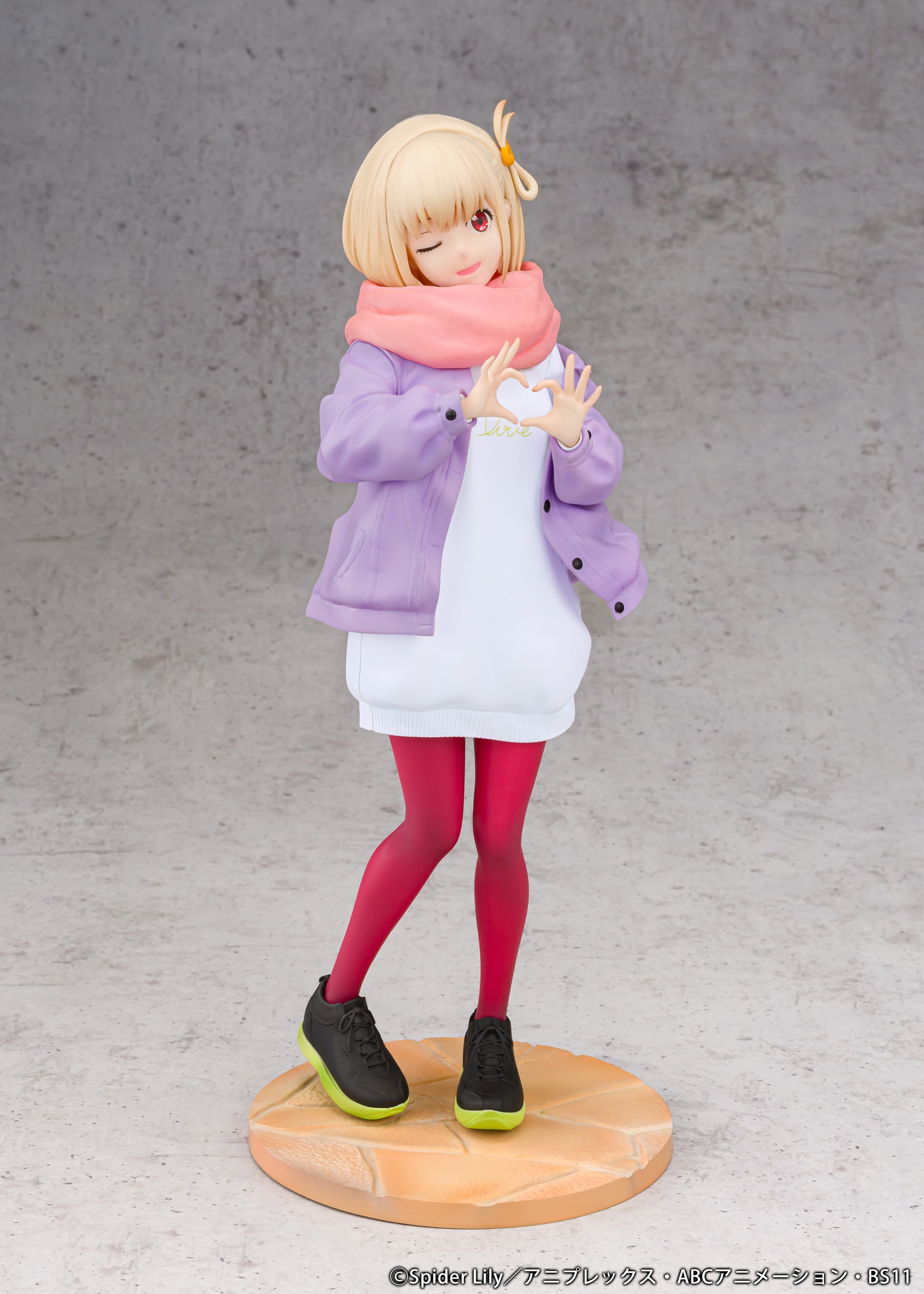 Figurine Chisato Nishikigi Winter Clothes Ver. Lycoris Recoil