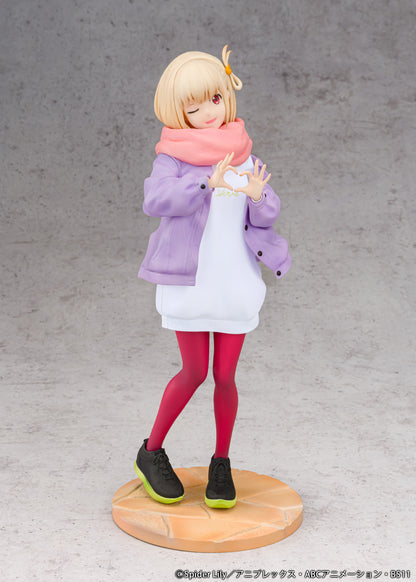 Figurine Chisato Nishikigi Winter Clothes Ver. Lycoris Recoil