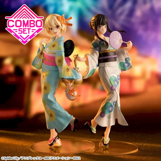Figurine Chisato Nishikigi & Takina Inoue Yukata 2025 Ver. Luminasta Lycoris Recoil Combo Set