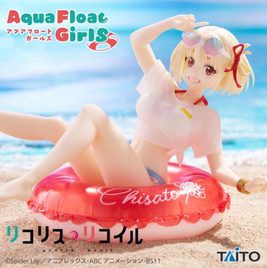 Figurine Chisato Nishikigi Aqua Float Girls Taito Lycoris Recoil