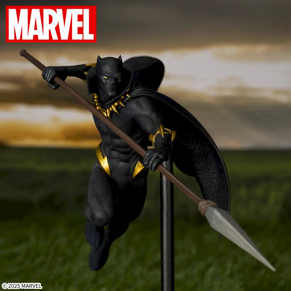 Figurine Black Panther Act/Cut Luminasta Black Panther Marvel
