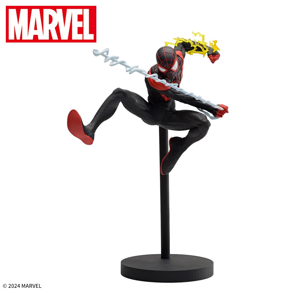 Figurine Miles Morales Act/Cut Luminasta Spiderman Marvel