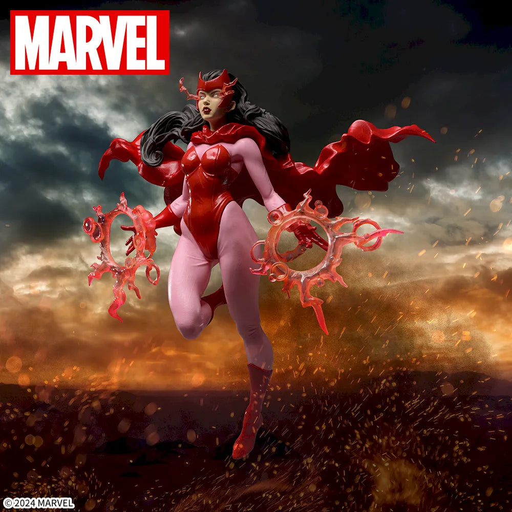 Figurine Scarlet Witch Act/Cut Luminasta Marvel