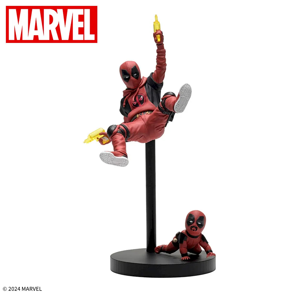 Figurine Deadpool & Baby Deadpool Act/Cut Luminasta Marvel