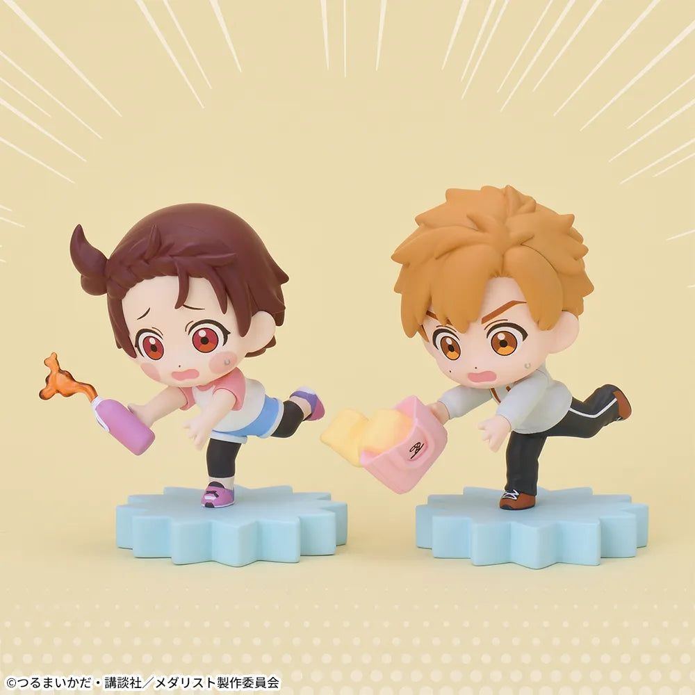 Figurine Yuitsuka Inori & Akeuraji Tsukasa mOH!ment Vol.01 Luminasta Medalist