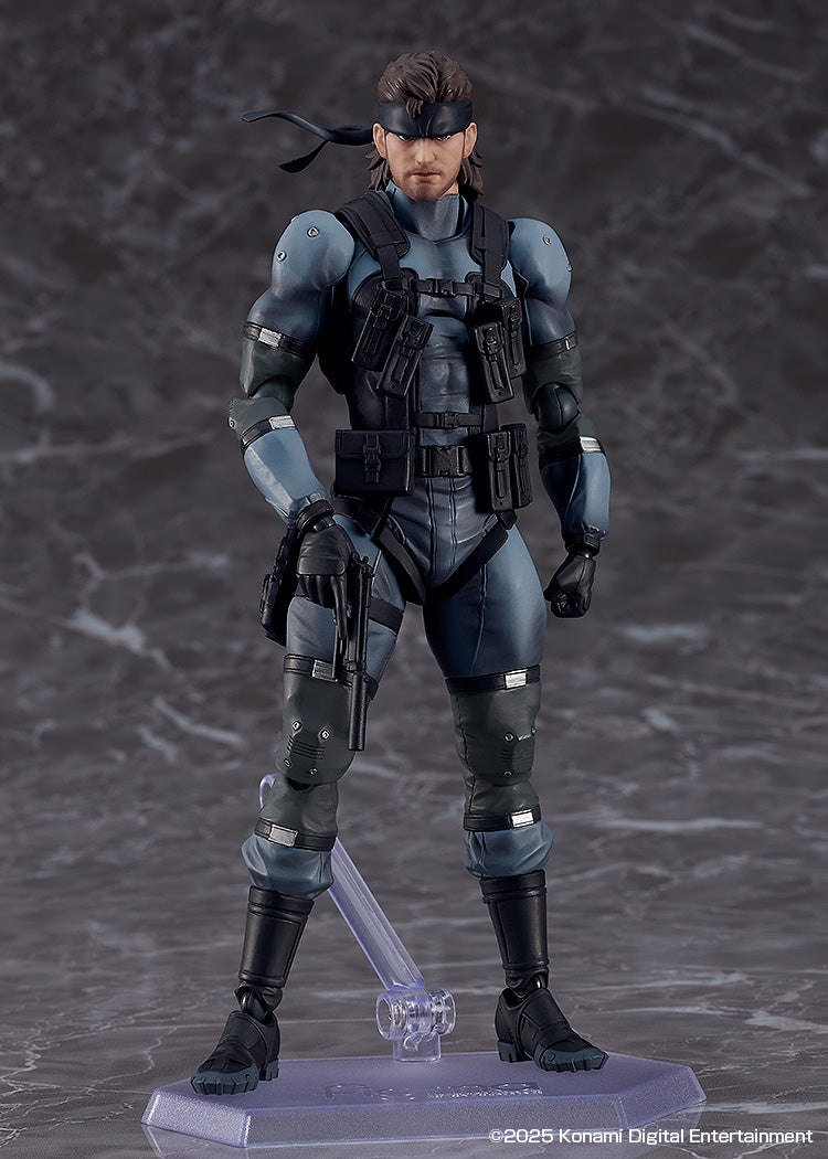 Figurine Solid Snake MGS2 Ver. Figma Metal Gear Solid