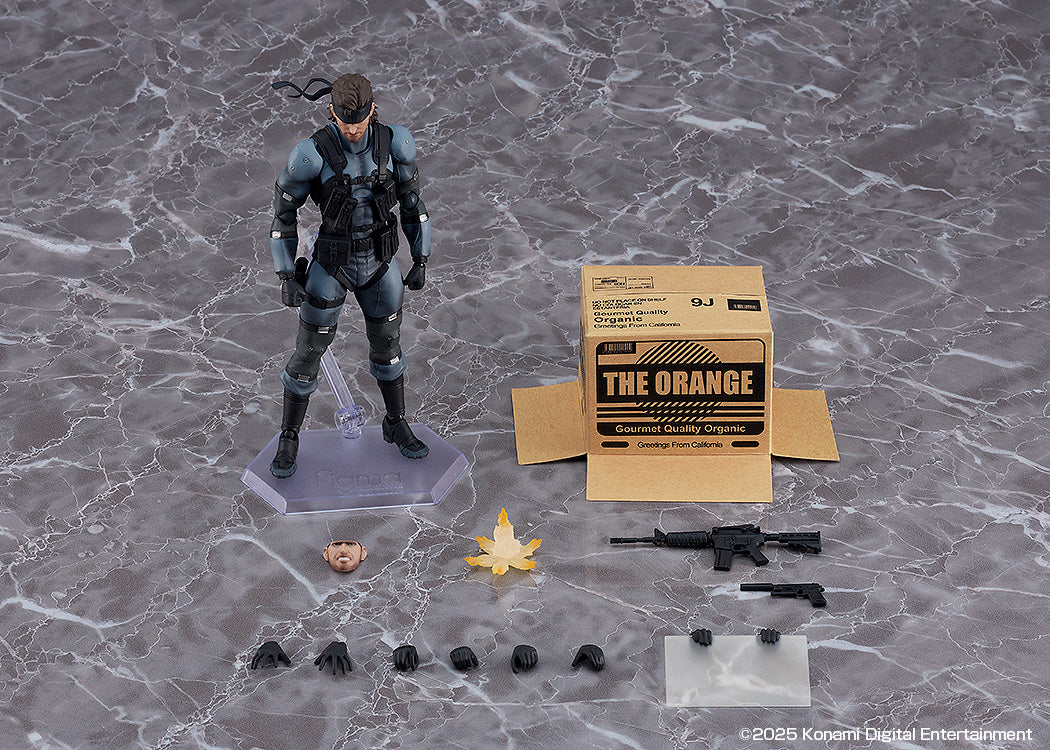 Figurine Solid Snake MGS2 Ver. Figma Metal Gear Solid