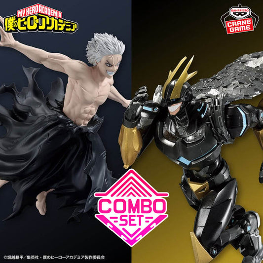 Figurine All for One & Armored All Might Gigo Limited My Hero Academia Combo Set