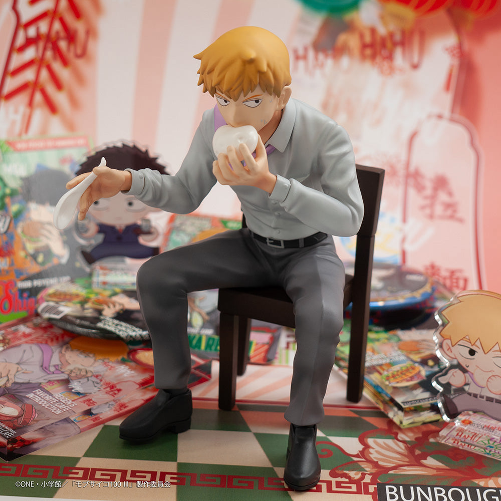 Figurine Reigen Arataka x Bunbougu Cafe 2022 Mob Psycho 100