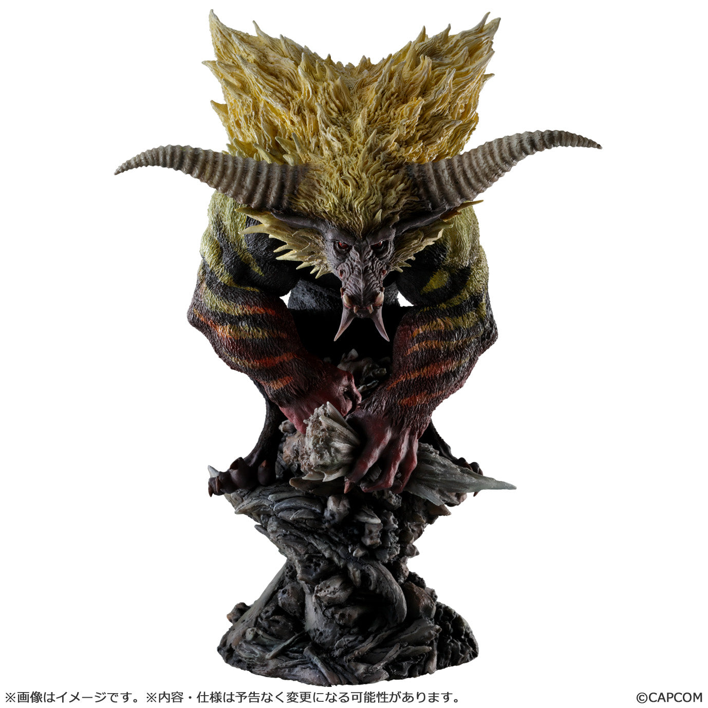 Figurine Monster Hunter Gold Lion Furious Rajang Reprint Edition Monster Hunter