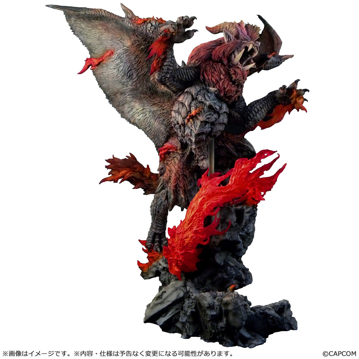 Figurine Teostra Flame King Dragon Builder Creators Monster Hunter
