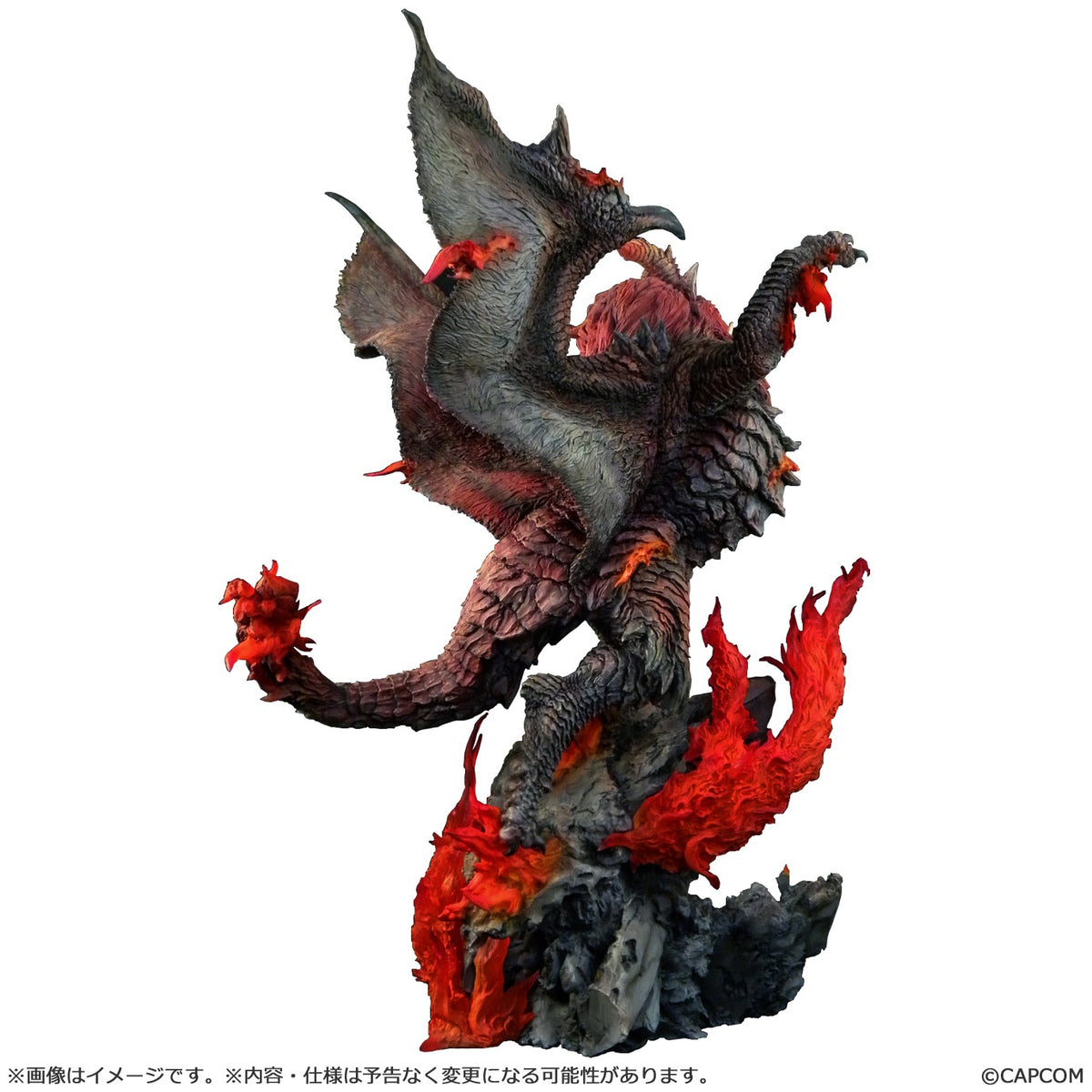Figurine Teostra Flame King Dragon Builder Creators Monster Hunter
