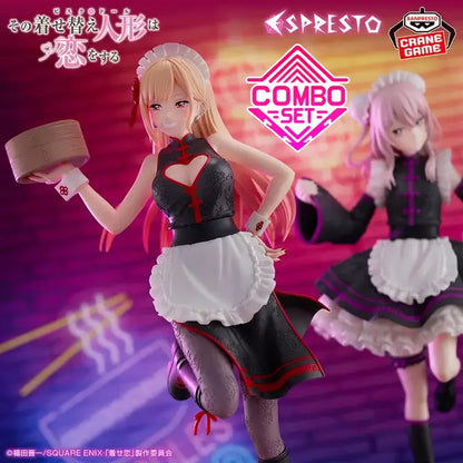 Figurine Marin Kitagawa & Inui Sajuna China Maid Ver. Espresto My Dress-Up Darling Combo Set