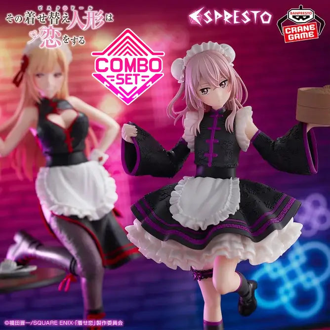 Figurine Marin Kitagawa & Inui Sajuna China Maid Ver. Espresto My Dress-Up Darling Combo Set