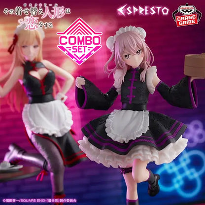 Figurine Marin Kitagawa & Inui Sajuna China Maid Ver. Espresto My Dress-Up Darling Combo Set
