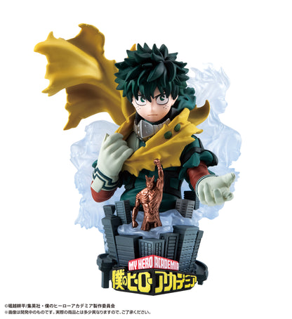 Figurine Midoriya & Bakugo & Shigaraki Decision Ver. PetiTrama EX My Hero Academia