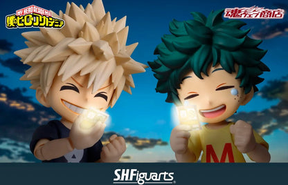Figurine Katsuki Bakugo & Izuku Midoriya Childhood Ver. S.H. Figuarts My Hero Academia
