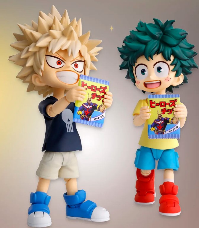 Figurine Katsuki Bakugo & Izuku Midoriya Childhood Ver. S.H. Figuarts My Hero Academia