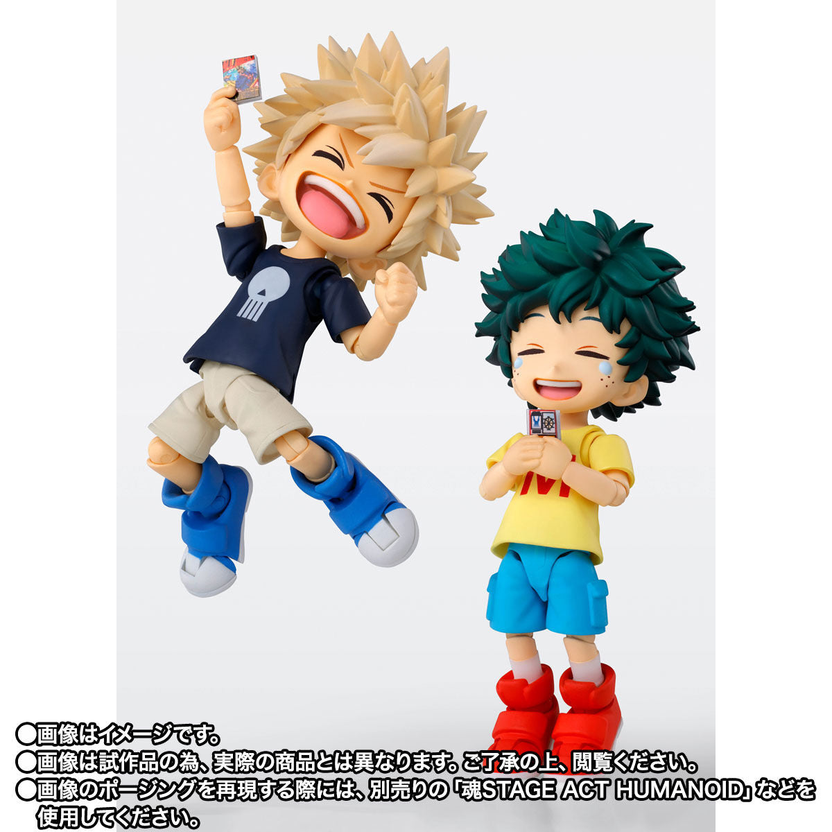 Figurine Katsuki Bakugo & Izuku Midoriya Childhood Ver. S.H. Figuarts My Hero Academia