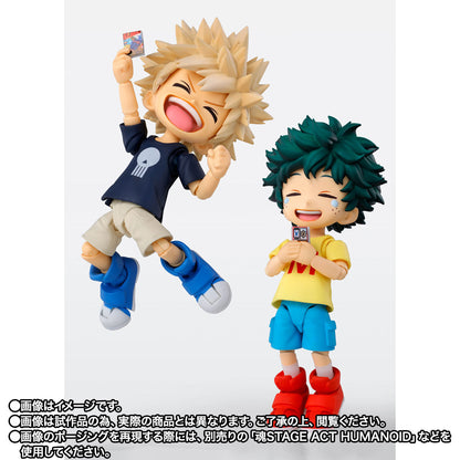 Figurine Katsuki Bakugo & Izuku Midoriya Childhood Ver. S.H. Figuarts My Hero Academia