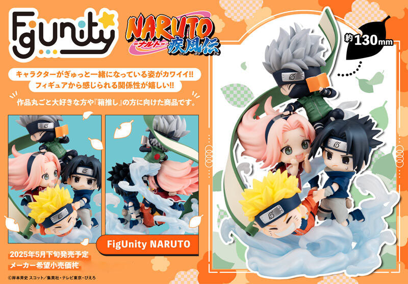 Figurine Naruto Team 7 FigUnity Naruto