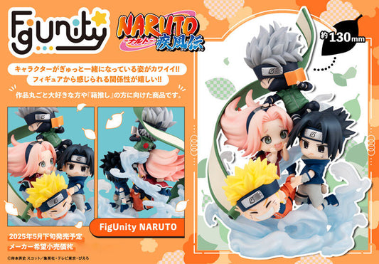 Figurine Naruto Team 7 FigUnity Naruto