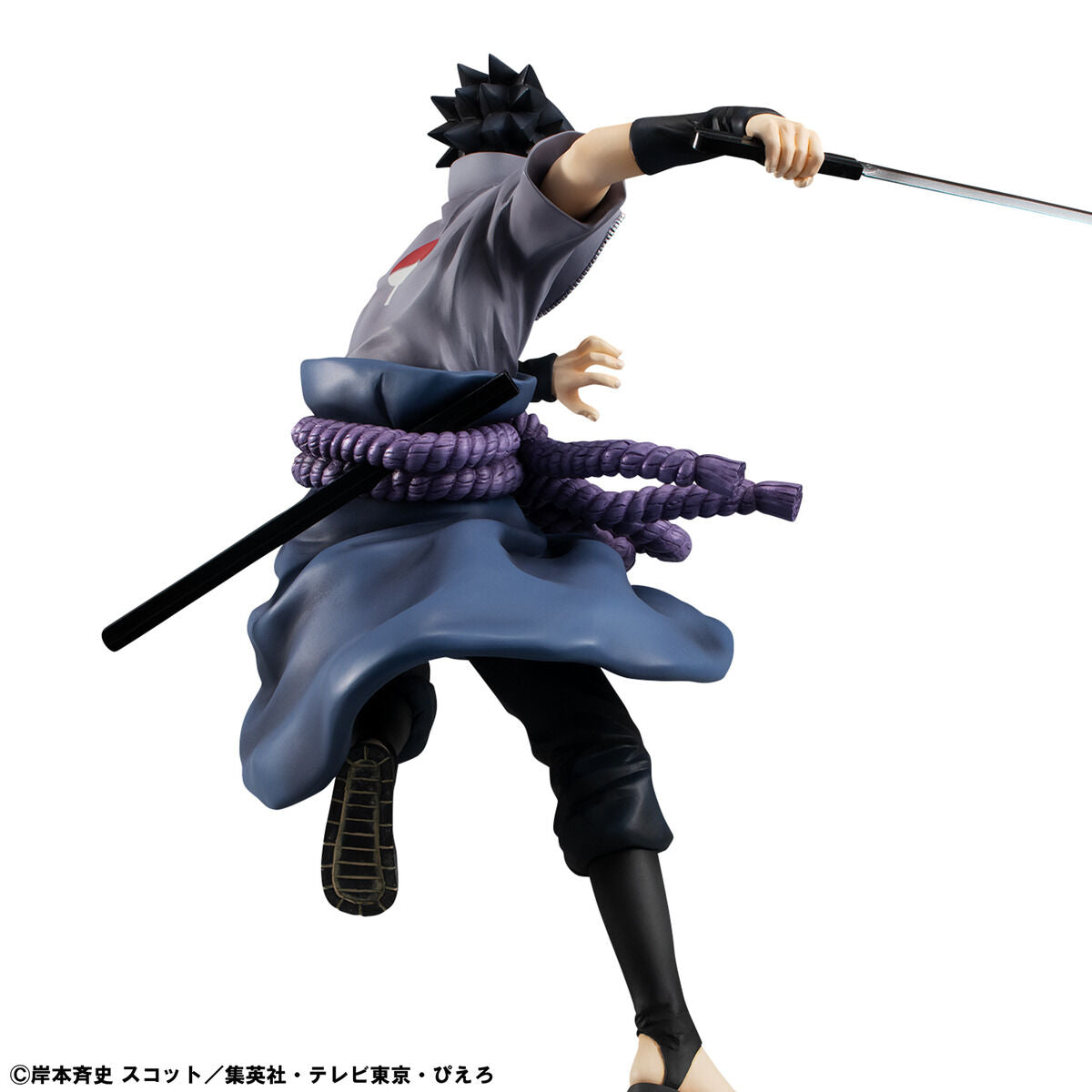 Figurine Sasuke Uchiha Fourth Shinobi World War Ver. G.E.M. Series Naruto