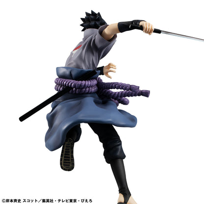 Figurine Sasuke Uchiha Fourth Shinobi World War Ver. G.E.M. Series Naruto