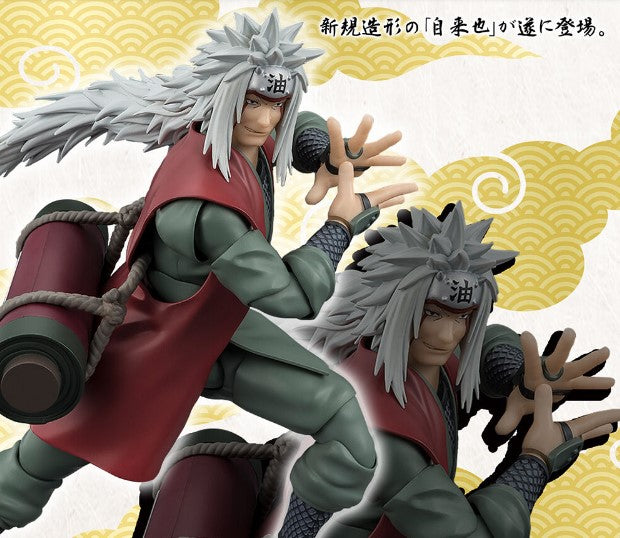 Figurine Jiraya Sage Mode Ver. S.H. Figuarts Naruto