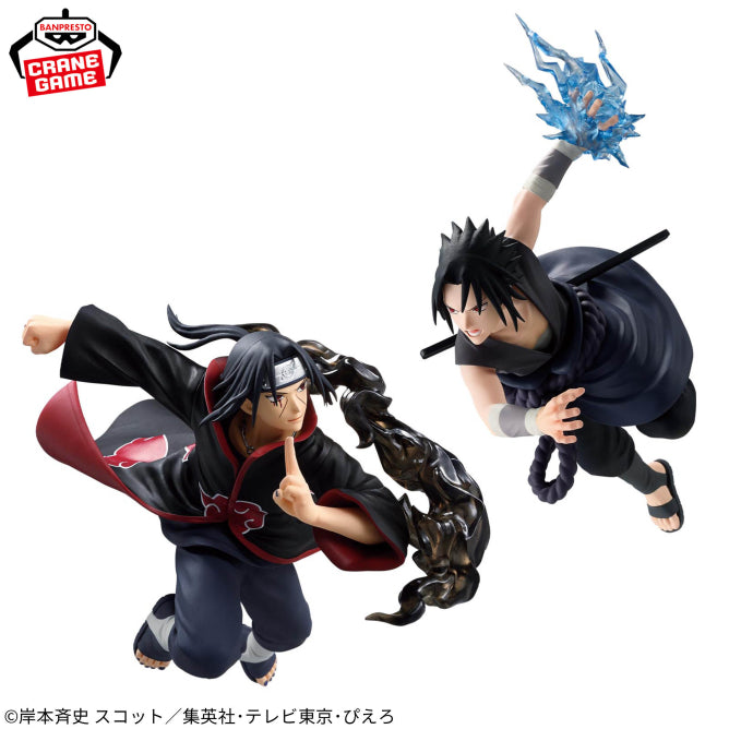 Figurine Sasuke Uchiha VS Itachi Uchiha Gigo Ver. Combination Battle Naruto Combo Set