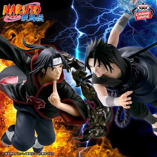 Figurine Sasuke Uchiha VS Itachi Uchiha Gigo Ver. Combination Battle Naruto Combo Set