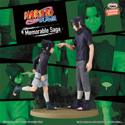 Figurine Itachi & Sasuke Uchiha Memorable Saga Naruto