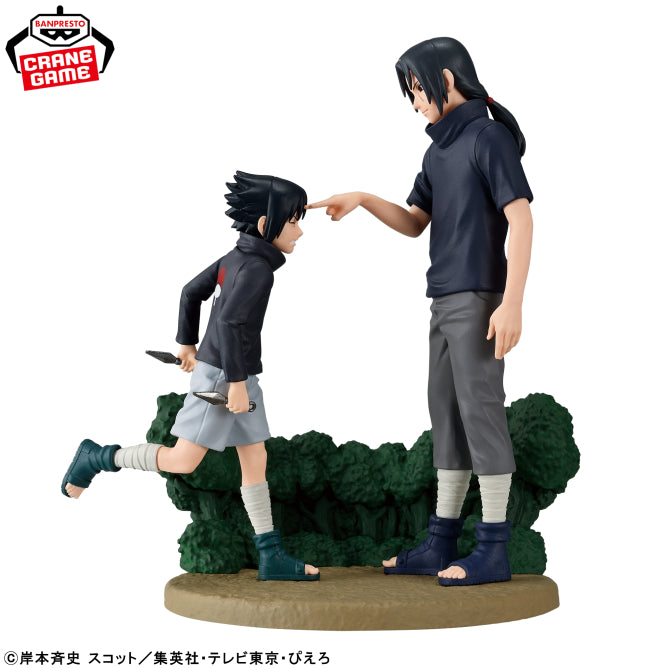 Figurine Itachi & Sasuke Uchiha Memorable Saga Naruto