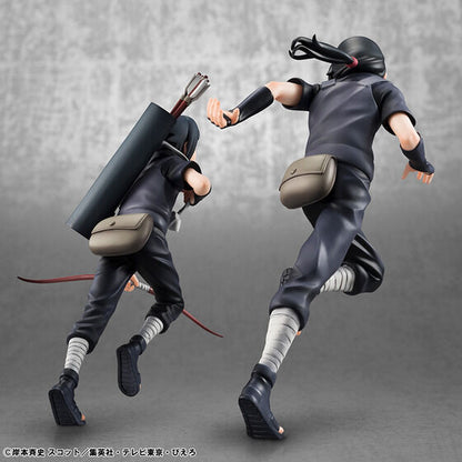 Figurine Itachi Uchiha & Sasuke Uchiha G.E.M. Series Naruto