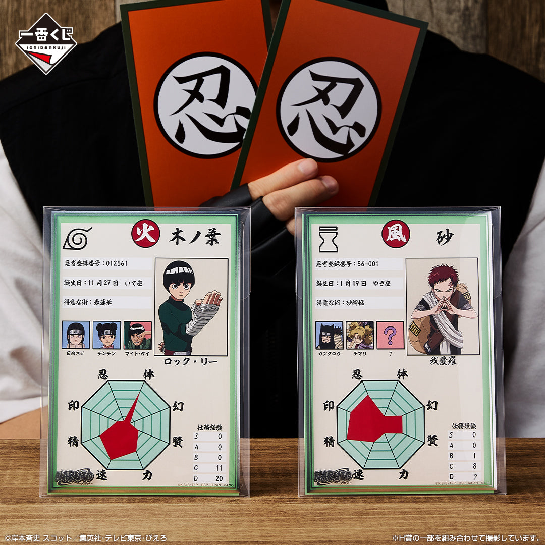 Pochette ID Card Naruto (H) Ichiban Kuji Naruto The Chunin Exam
