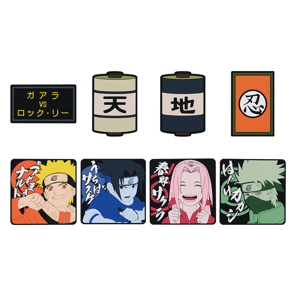 Rubber Coaster Naruto (J) Ichiban Kuji Naruto The Chunin Exam Set Complet