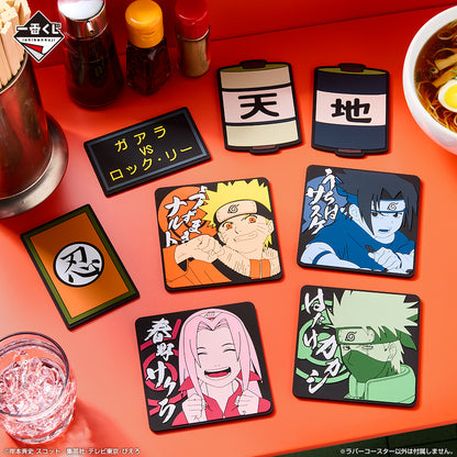 Rubber Coaster Naruto (J) Ichiban Kuji Naruto The Chunin Exam Set Complet