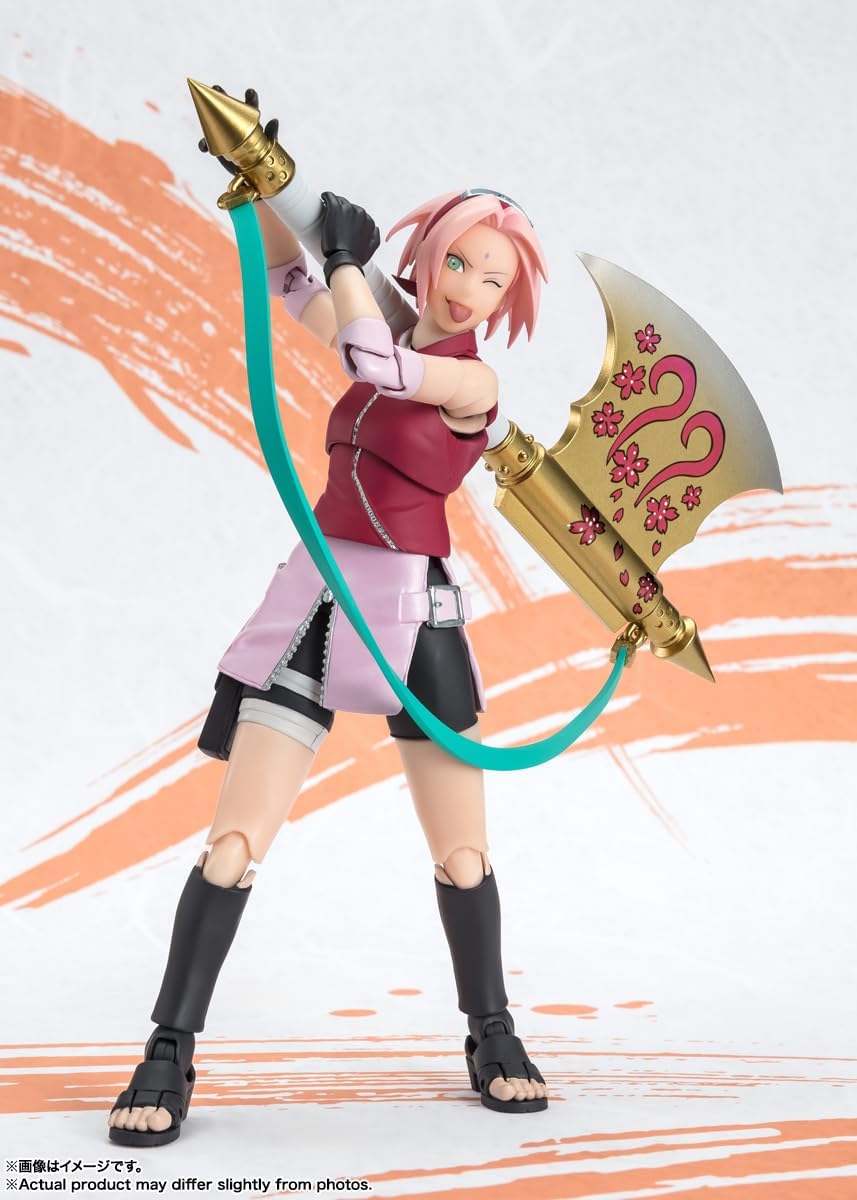 Figurine Sakura Haruno Narutop Edition S.H. Figuarts Naruto