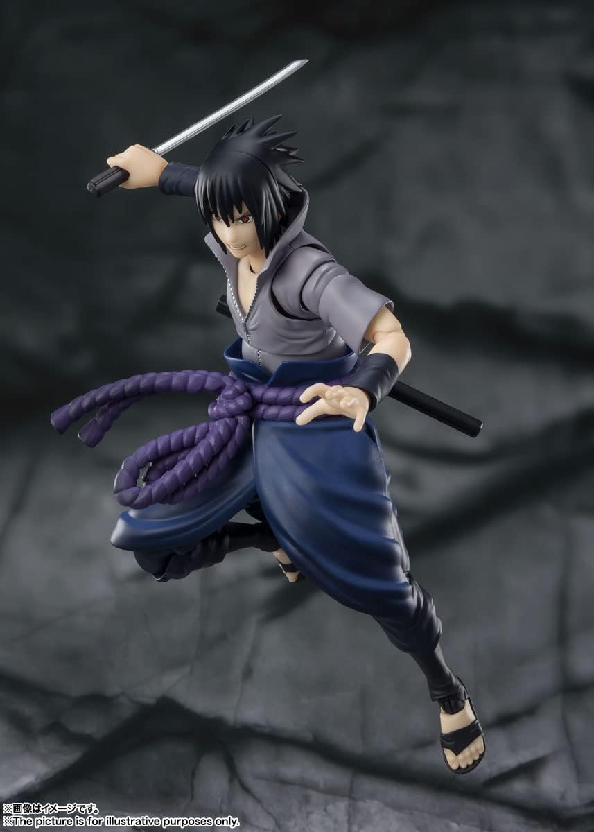 Figurine Sasuke Shippuden Ver. S.H. Figuarts Naruto