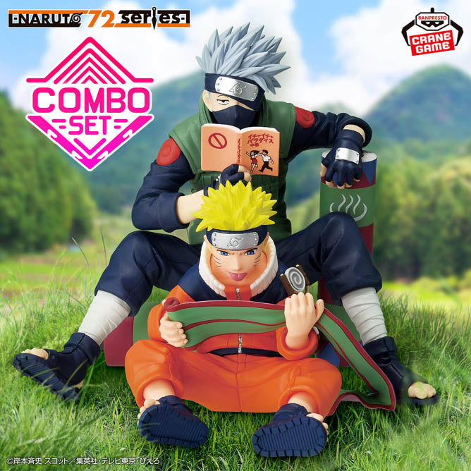 Figurine Uzumaki Naruto & Kakashi Hatake Naruto 72 Series Naruto Combo Set
