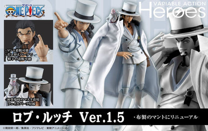 Figurine Rob Lucci 1.5 Ver. Action Heroes One Piece